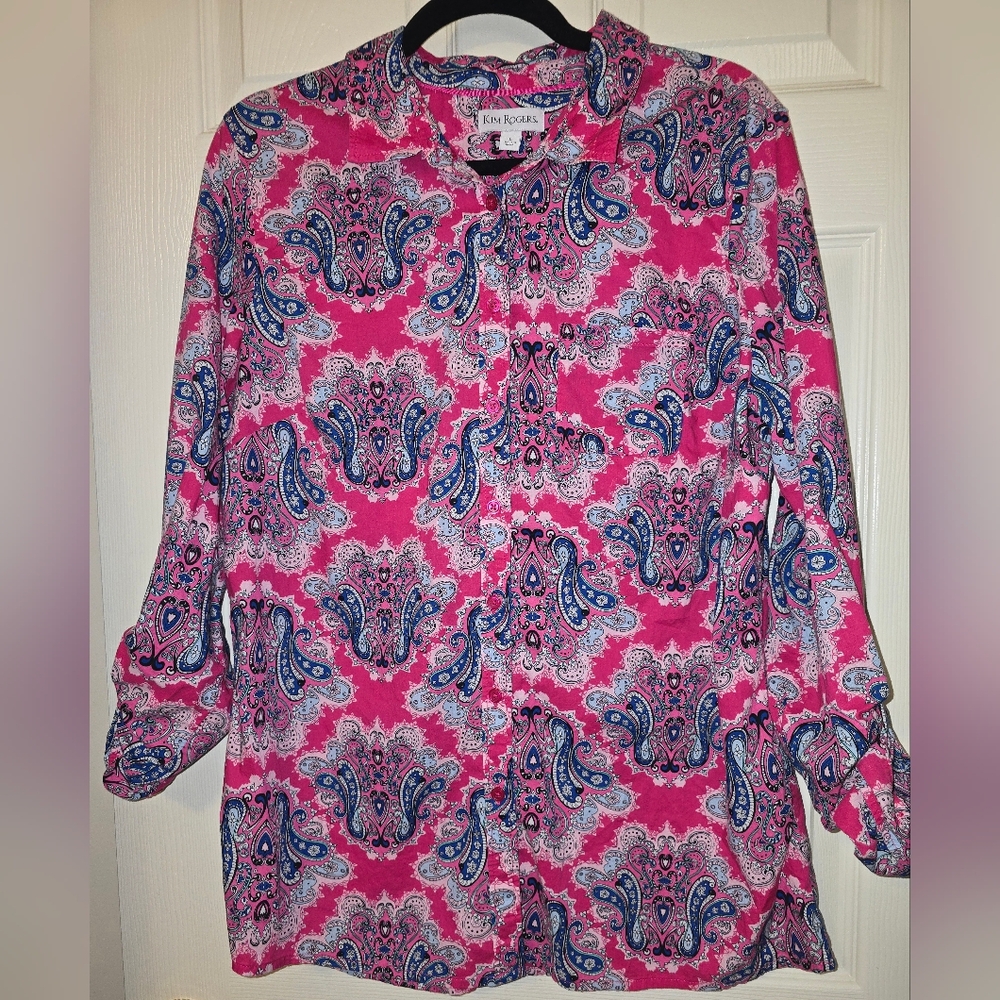 Kim Roger's‎ button down